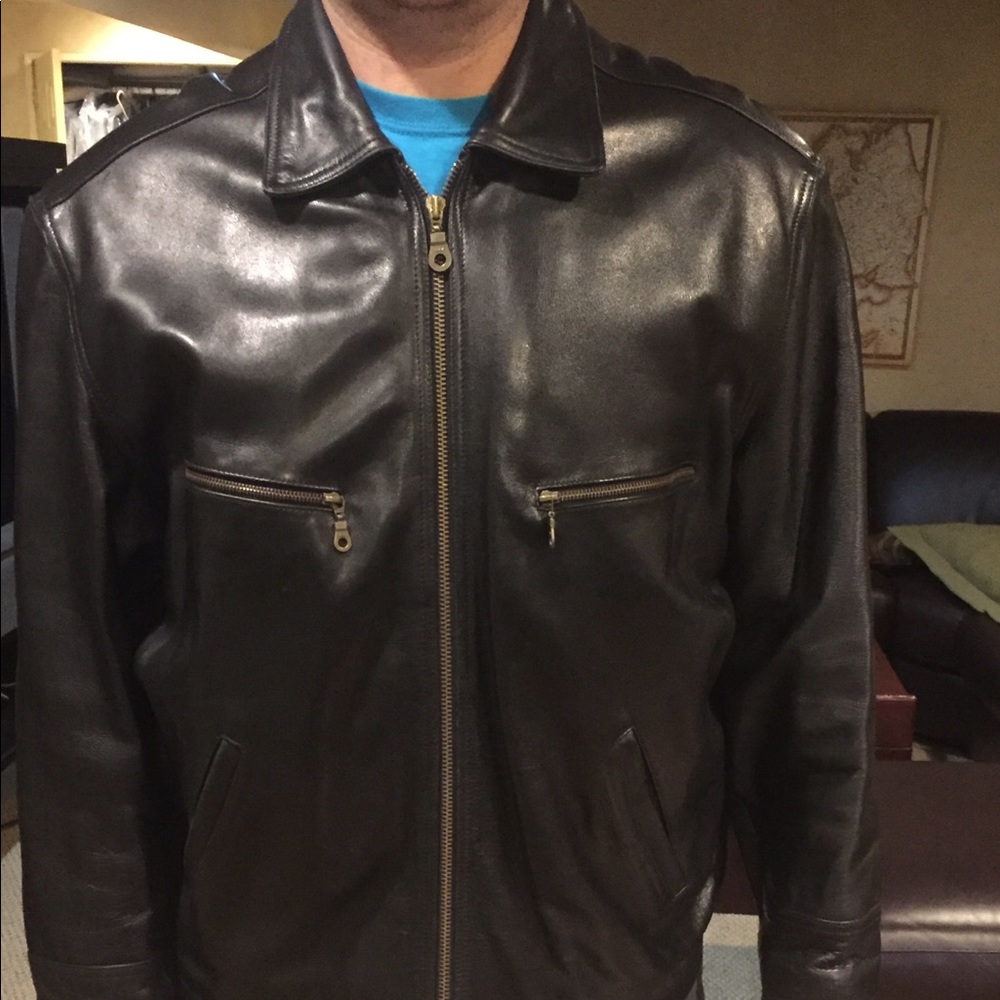 Men’s leather jacket